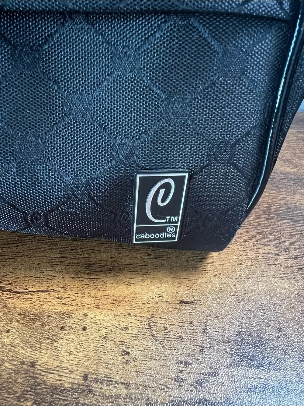 Caboodles black quilted